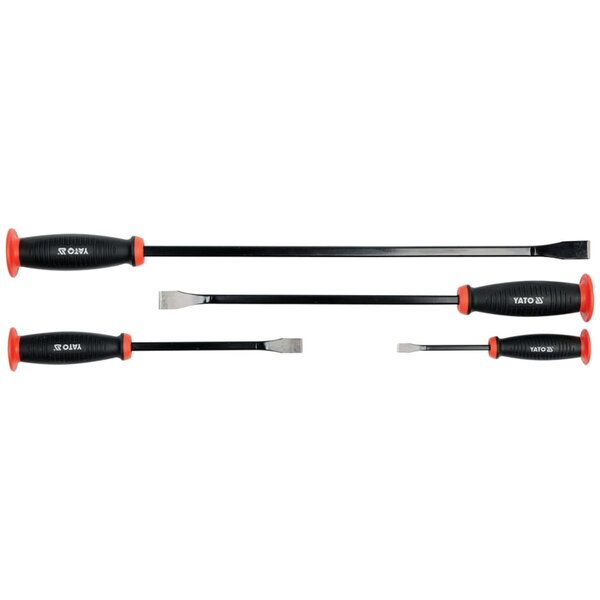 YATO Ensemble de leviers 4 Pièces