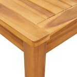 vidaXL Table de jardin 150x90x74 cm Bois d'acacia massif