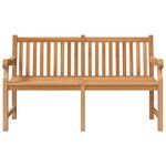 vidaXL Banc de jardin 150 cm bois de teck massif