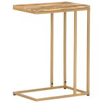 vidaXL Table d'appoint 35x45x65 cm bois de manguier massif