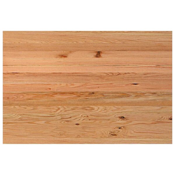 vidaXL Dessus de bureau marron clair bois chêne massif rectangulaire