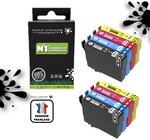 503XL - Piments - 2 X Pack de 4 Cartouches D'encre Noir/Cyan/Magenta/ Jaune - Grande capacité