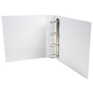Classeur PP personnalisable Kreacover - 4 anneaux en D 50mm - A4 maxi blanc x 10 EXACOMPTA