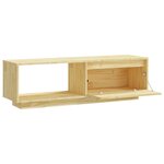 vidaXL Meuble TV 110x30x33 5 cm Bois de pin massif