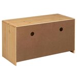 vidaXL Meuble TV SAUDA chêne 99x43x55 cm bois de pin massif