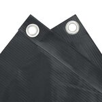 vidaXL Écran de balcon Anthracite 75x300 cm Tissu Oxford