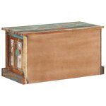 vidaXL Banc de rangement de chaussures Bois de récupération