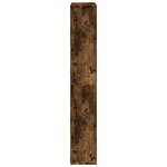 vidaXL Bibliothèque chêne fumé 72x20x120 5 cm bois d'ingénierie