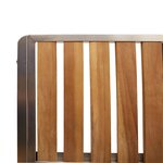 Ensemble de salle à manger de jardin vidaXL 7 pièces en bois massif d'acacia
