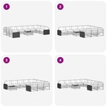 vidaXL Ensembles de canapés 11 pc Bois d'Acacia Massif