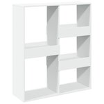 vidaXL Cloison de séparation blanc 100x33x115 cm bois d'ingénierie