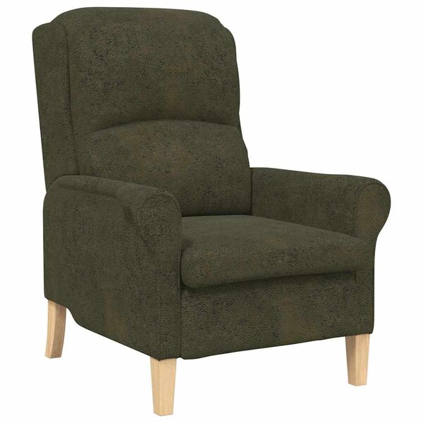 vidaXL fauteuil Vert armée 76 x 94 x 102 cm Cuir synthétique