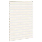 vidaXL Store zèbre beige marbré largeur du tissu 150 9 cm polyester