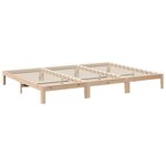 VidaXL Cadre de lit familial sans matelas 240x200cm bois massif de pin