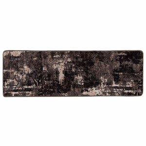 vidaXL Coureur de Tapis MARSA Noir 80 x 250 cm Polyester et PVC
