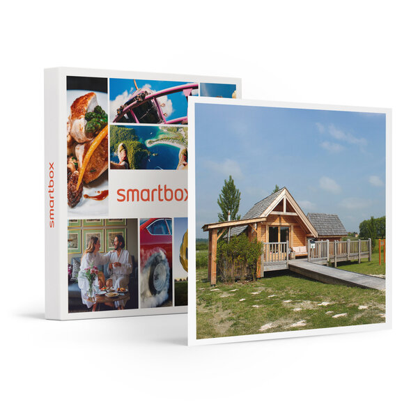 SMARTBOX - Coffret Cadeau 3 jours insolites en cabane avec accès au bain nordique et dégustation au château près de Bordeaux -  Séjour