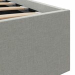 vidaXL Cadre de lit à rangement hydraulique sans matelas 90x200 cm