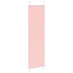 vidaXL Store plissé rose 60x200 cm largeur du tissu 59 4 cm polyester
