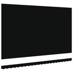 vidaXL Tissu de Remplacement pour Auvent pour Cadre de 5x3.5 m Noir