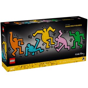 LEGO Art - Keith Haring : Les Figures Dansantes 31216 - Kit de Construction Pop Art