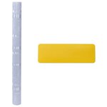 vidaXL Film de fenêtre statique Motif bambou 90 x 500 cm PVC