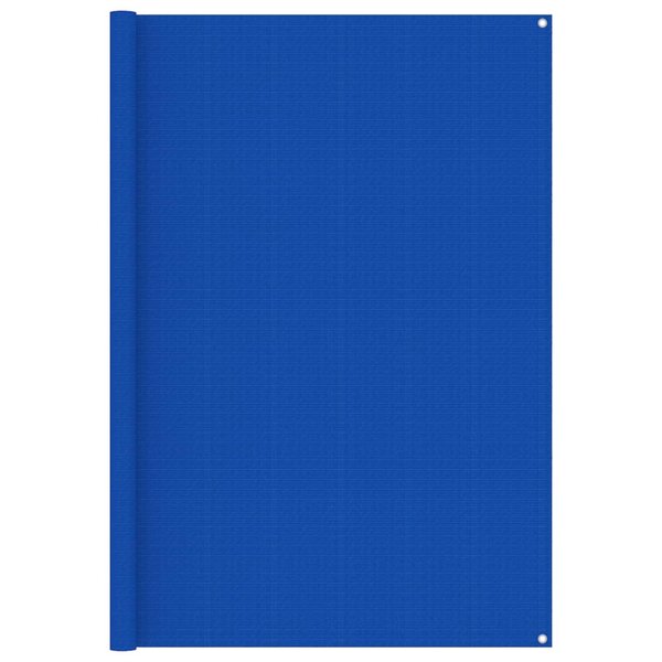 Vidaxl tapis de tente 200x300 cm bleu pehd