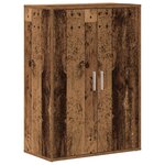 Buffet vidaXL en bois ancien 60x31x84 cm en bois aggloméré