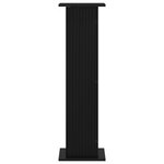 vidaXL Support de Plante 2 pc Noir 30 5 x 30 x 100 5 cm