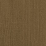 vidaXL Armoire d'appoint Marron miel 35 5x33 5x76cm Bois de pin massif
