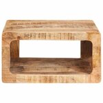 vidaXL Tables de chevet 45 x 30 x 24 cm bois de manguier massif