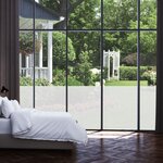 vidaXL Films de protection de la vie privée givrés 5 Pièces PVC