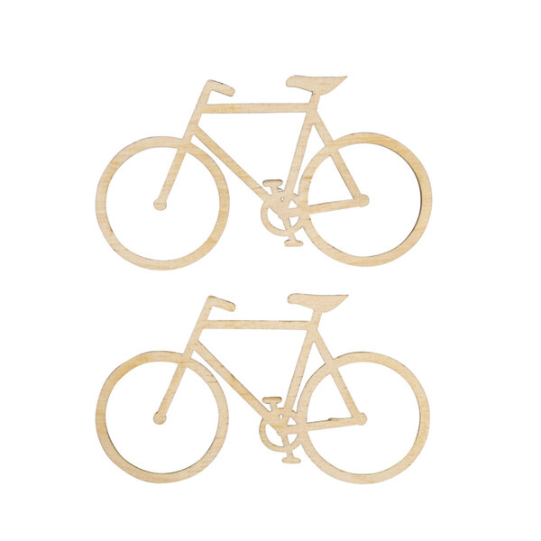 Vélo déco en bois  FSC Mix Credit - Nature