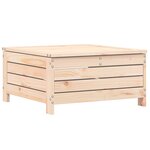 vidaXL Salon de jardin 10 Pièces bois de pin massif