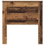 vidaXL Tête de lit Bois Ancien 80 cm Bois d'ingénierie