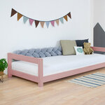 Lit enfant KIDDY 120 x 190 rose pastel