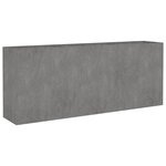 vidaXL Lit surélevé de jardin 200x40x80 cm acier corten