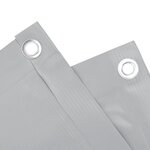 vidaXL Écran d'intimité de balcon gris 500x75 cm PVC