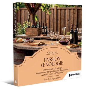 SMARTBOX - Coffret Cadeau Passion œnologie -  Gastronomie