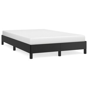 vidaXL Cadre de lit sans matelas noir 120x190 cm similicuir