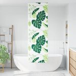 vidaXL Store enrouleur de douche 60x240 cm largeur du tissu 56 cm
