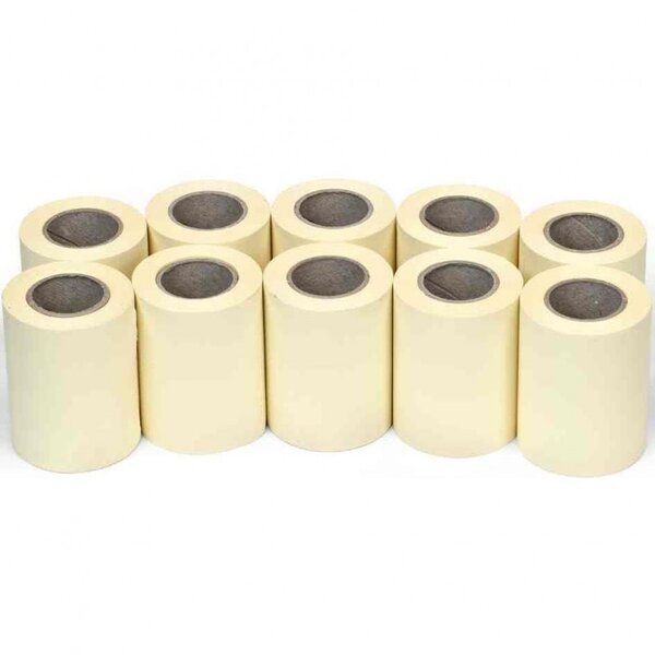 Wonday  10 X Recharge pour dévidoir de notes  10 m x 60 mm  jaune