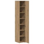 vidaXL Haut Armoire chêne artisanal 30 x 42.5 x 185 cm
