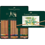 Etui Métal de 60 Crayons de Couleur PITT PASTEL FABER-CASTELL
