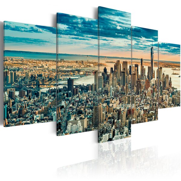 Tableau - ny: dream city l x h en cm 200x100