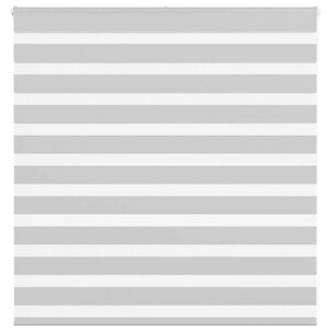 vidaXL Store zèbre gris clair largeur du tissu 145 9 cm polyester