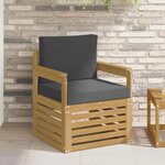 vidaXL 2 Pièce Ensemble de canapés d'extérieur Polyester