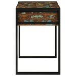 vidaXL Table de maquillage 90x50x75 cm Bois récupéré