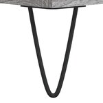 vidaXL Tables basses 2 Pièces sonoma gris 50x46x50 cm bois d'ingénierie