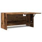 vidaXL Garde-robe vieux bois 70x32 5x35 cm bois d'ingénierie