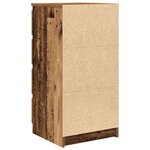 vidaXL Buffet vieux bois 37 5x35x76 cm bois d'ingénierie